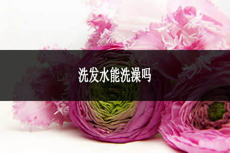 洗發(fā)水能洗澡嗎